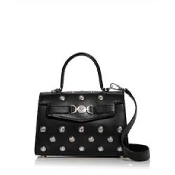 Versace NWT Crystal Medusa ‘95 Small Handbag in Black - Picture 1 of 16
